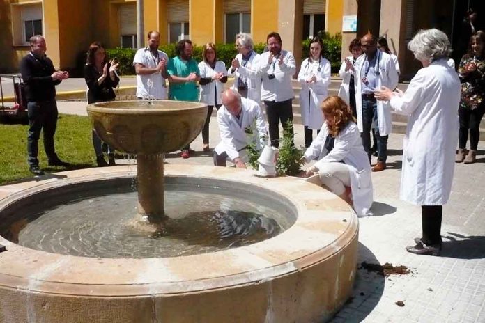 L’Hospital de Viladecans recupera la seva font