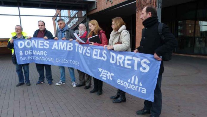 ERC-Gavà condemna la violència masclista