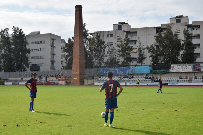 Un moment del partit
