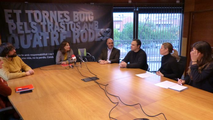 Sánchez, amb membres de la Fundació Abertis