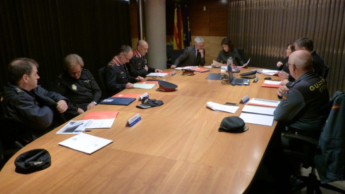 junta-local-seguretat Un moment de la reunió de la Junta