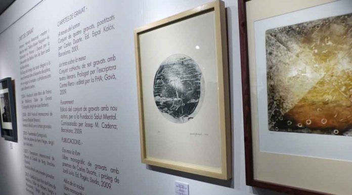 Exposició de gravats dels tallers Xavier Nogués