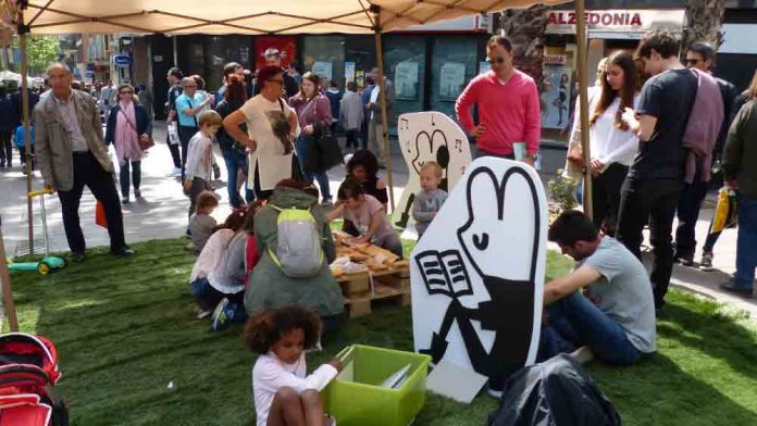 Les Biblioteques de Gavà instal·laran un estand a la Rambla (Foto arxiu)