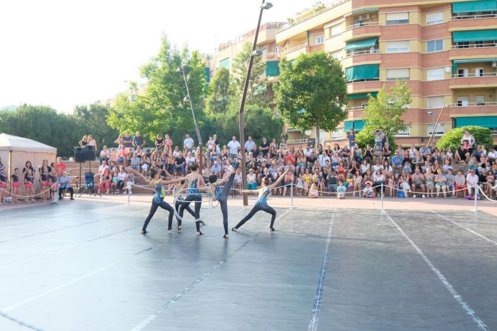 Exhibició de rítmica de Festa Major