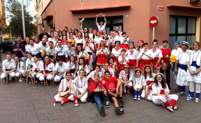 Bon ambient en la IX Diada Bastonera de Gavà