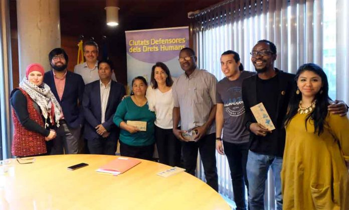 Cloenda Ciutats Defensores dels Drets Humans 2018