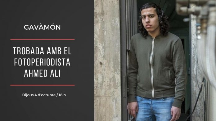 Gavà rep avui al fotoperiodista egipci refugiat a Espanya, Ahmed Ali