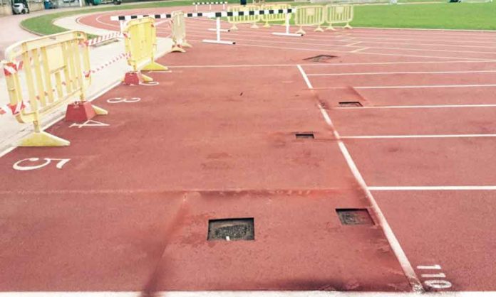 Millora pista atletisme Gavà