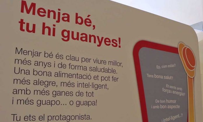 exposició Menjar bé a MercaGavà