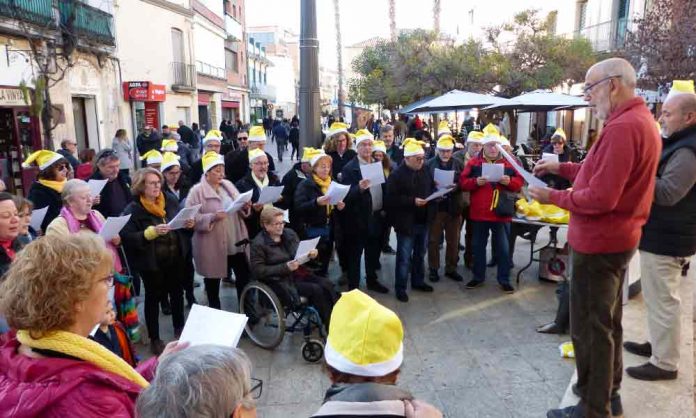 Nadales en suport als presos