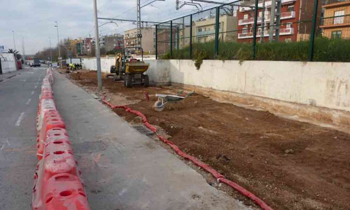 carril bici al carrer de Barcelona