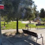 Plaça de Les Tretze Roses al barri de can Ribas