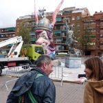Vizcaino i Sánchez, davant de la falla d’enguany
