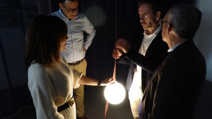 Raquel Sánchez, amb un dels dissenys més innovadors de Vibia Lighting Vibia Lighting