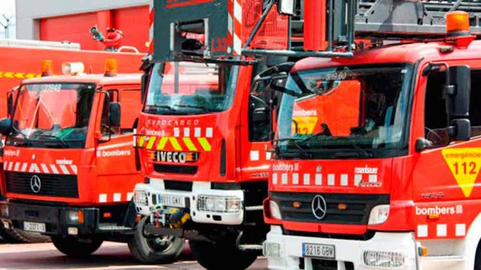 Incendi de pis a Gavà