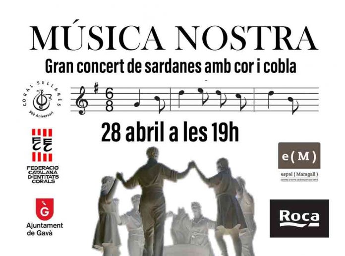 Concert de sardanes amb cor i cobla