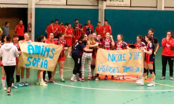 handbol-gava-170419 El Femení del CH Gavà guanya la Lliga