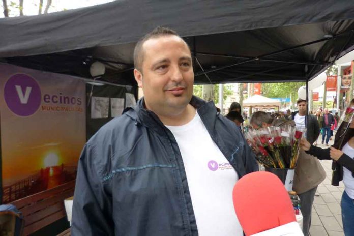 Rubén Marín, cabeza de lista de Vecinos Municipalistas Rubén Marín, cabeza de lista de Vecinos Municipalistas