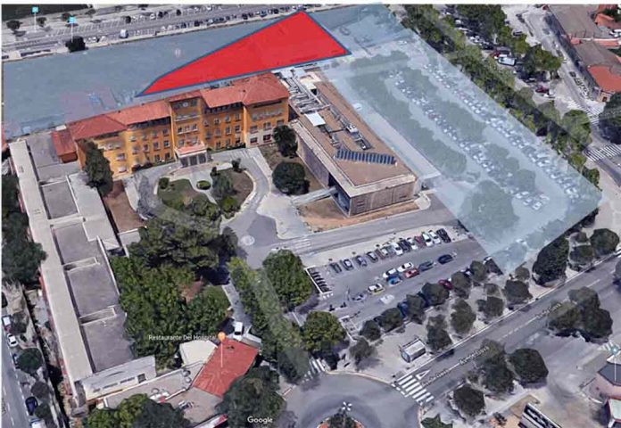 Enderroc edifici Hospital