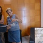 A l’exposició es pot veure la lápida amb els noms dels quatre gavanencs