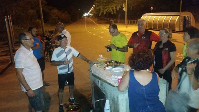 Ous ferrats a la platja