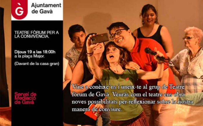 Obra del grup de teatre fòrum