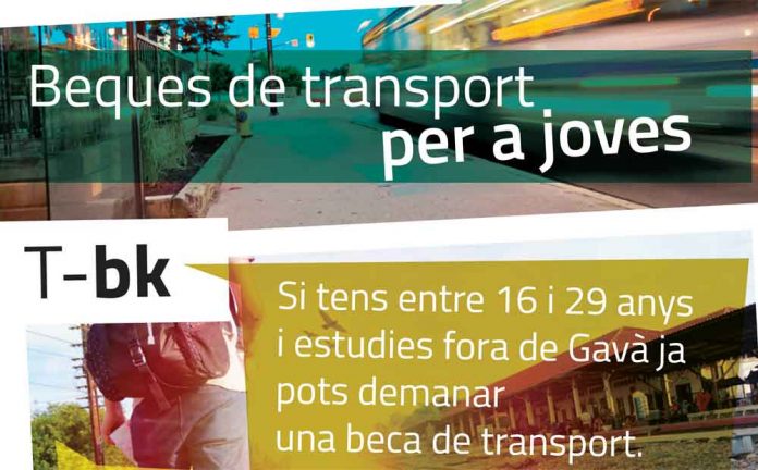 Beques transport per a joves gavanencs