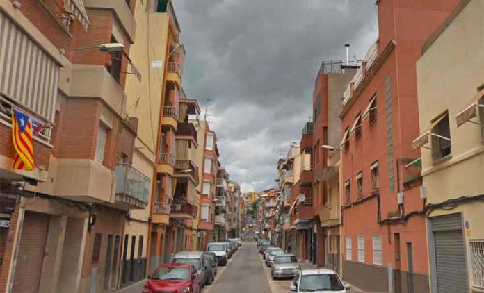 Tall al carrer Colomeres
