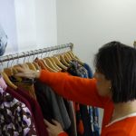 Paula Rey, a la seva botiga aquest matí