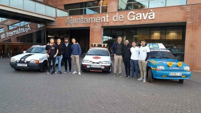 6 joves de Gavà participen en un ral·li solidàri pel desert