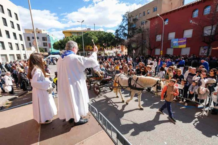 Una vuitantena de cavalls, als Tres Tombs de Gavà