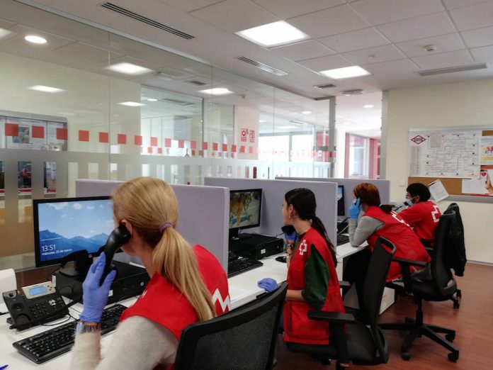 Cruz roja-edit El nuevo servicio está atendido por un equipo de 50 personas. Foto Cruz Roja