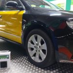 Els taxistes també desinfecten amb ozó els seus vehicles