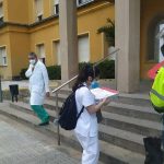 Un dels repartiments a l’Hospital de Viladecans
