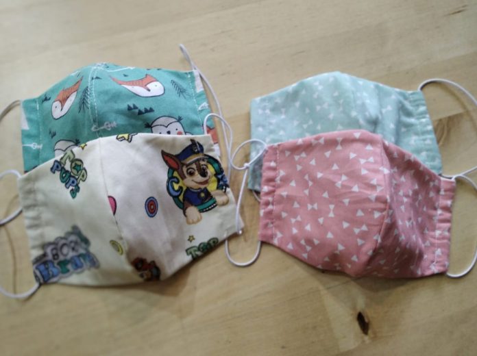 venda mascaretes per a infants a preu solidari