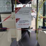 Mesures excepcionals per aïllar als conductros del passatge en els autobusos.