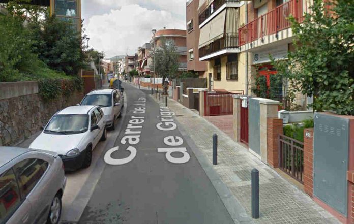 Tall del carrer Lamote de Grignon de Gavà