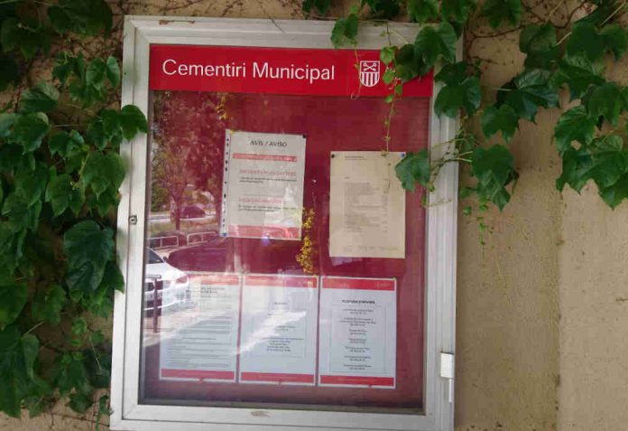 cementiri 080620 Reobre el cementiri de Gavà