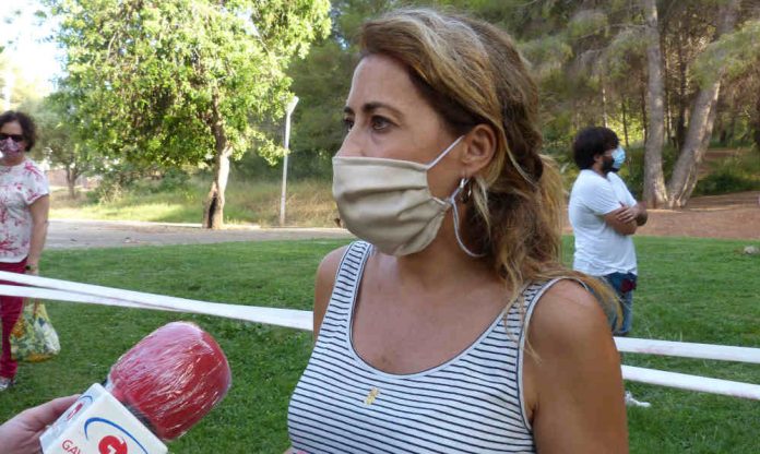 RAQUEL SANCHEZ 290720 Gavà reclama beques menjador durant els mesos no lectius