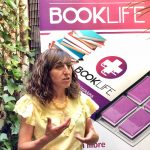 Laura García, encarregada del taller de Booklife