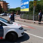 El control policial, aquest matí
