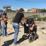 Un moment del rodatge de «Fieras»