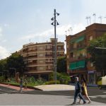 Recreació virtual de com quedarà la C-245 en l’encreuament amb el carrer d’Àngela Roca