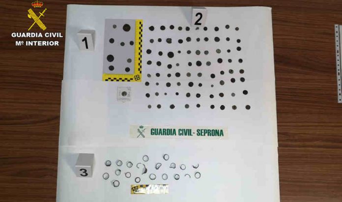 Recuperades a Gavà monedes i anells romanes espoliades