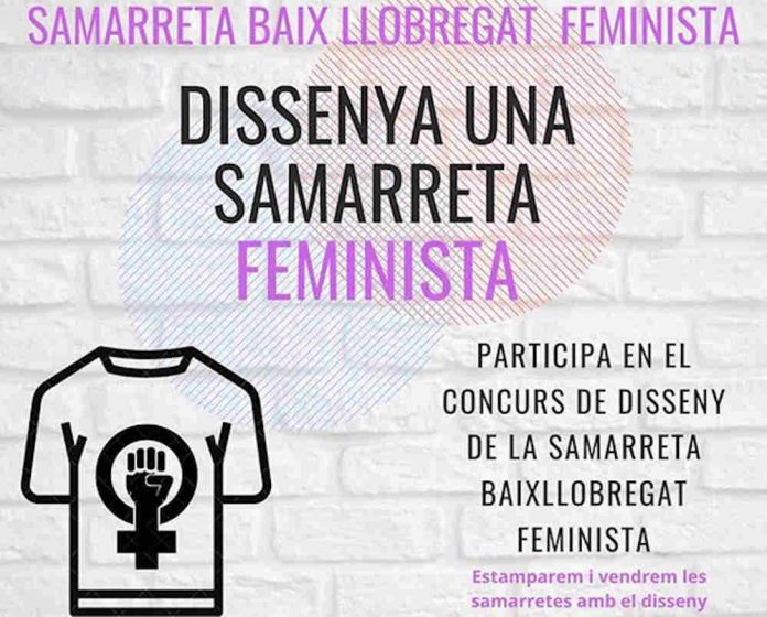 Concurs de la samarreta Baix Llobregat Feminista