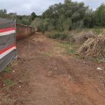 Inici de la secció del camí que ha visitat aquest matí l’alcaldessa de Gavà