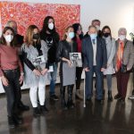 Fotografia de família de la recepció a Francesc Català