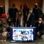 Foto de família dels participants en el Hub ECCUS