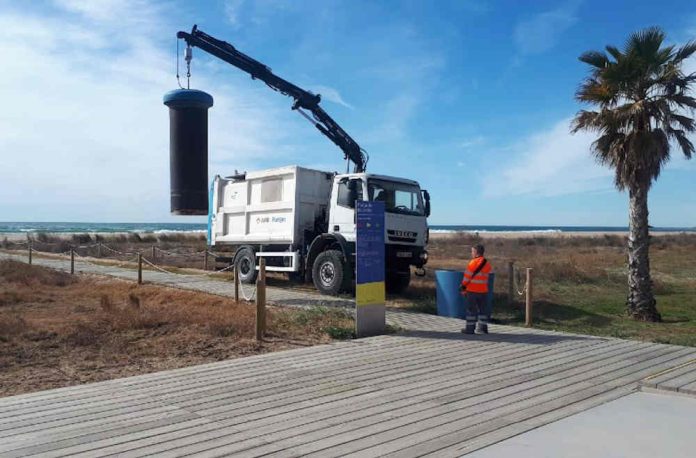 Més de 2 tones de residus a les platges metropolitanes al 2020