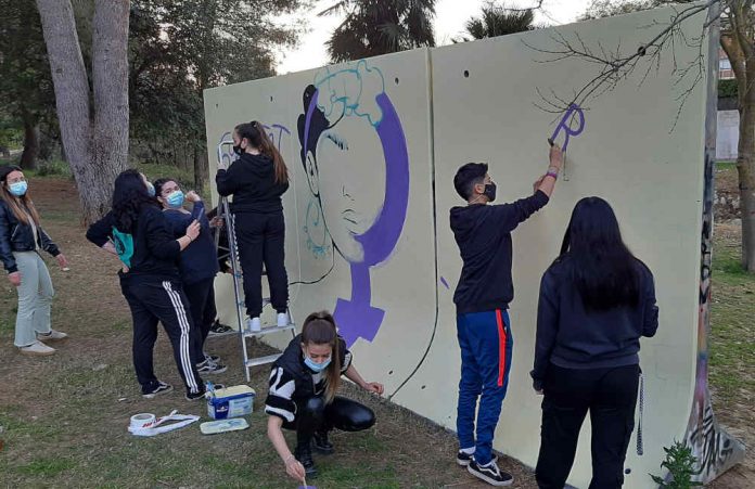 El jovent de Gavà amb la lluita feminista